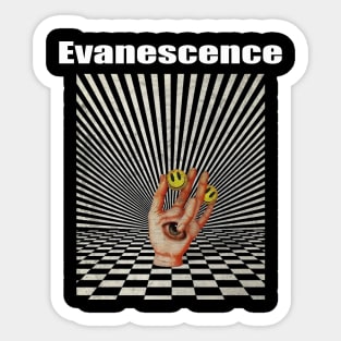 Illuminati Hand Of Evanescence Sticker